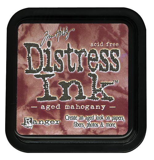 Distress Ink Pad - AGED MAHOGANY — foto 1