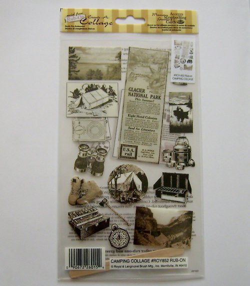 Obtisky - CAMPING COLLAGE — foto 1