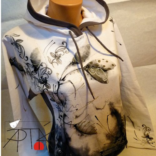 Mikina (typ-AD), "LISTY", L — foto 1