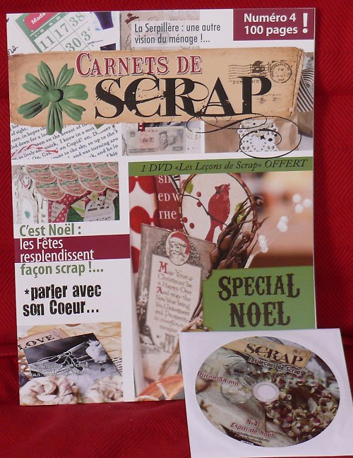 Časopis scrapbooking CARNETS DE SCRAP — foto 1