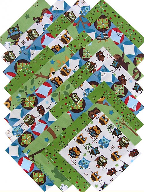 Sada čtverců na patchwork - skladem — foto 1