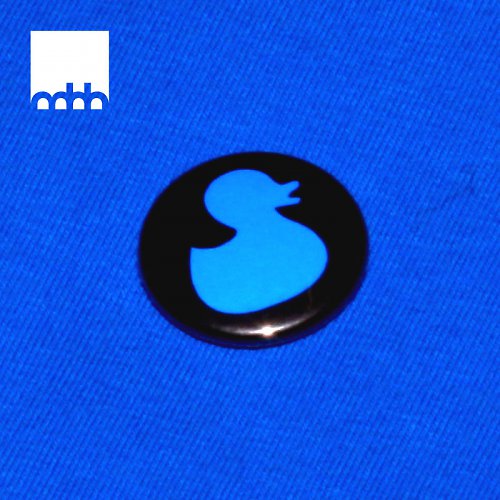 Button (blue&black) — foto 1