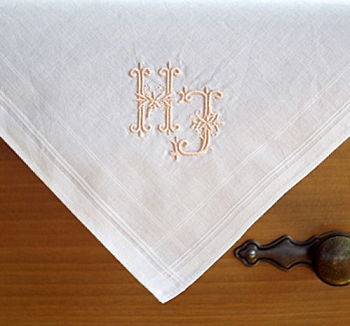 Kapesník s monogramem - REZERVACE Janinka 20 — foto 1