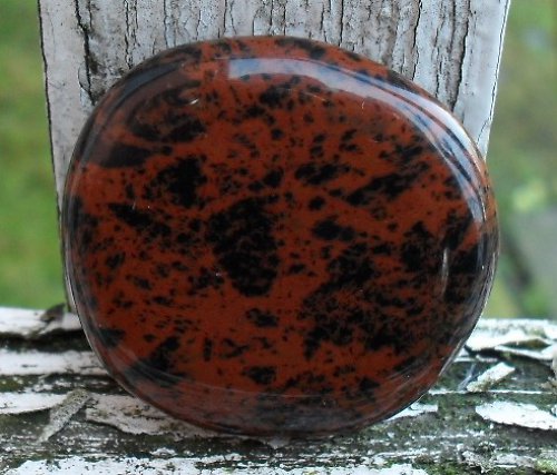 Obsidián moka 44x40x11mm — foto 1