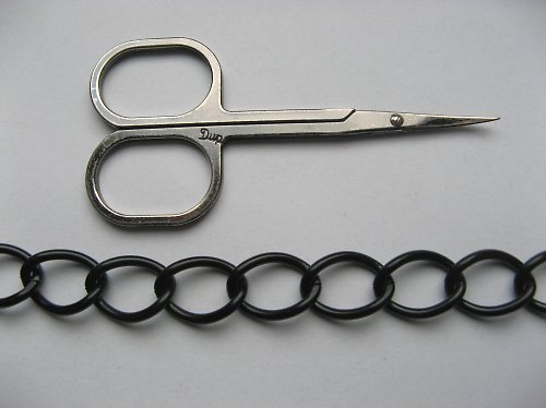 Řetízek C 16/70 - černý - 50 cm — foto 1