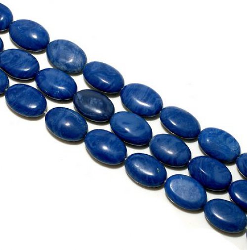 Duhový jaspis - ovál 16 x 11 mm — foto 1