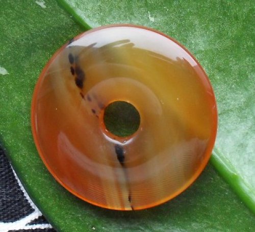 Karneol donut 30mm — foto 1