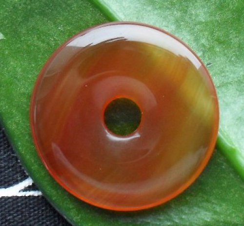 Karneol donut 30mm — foto 1