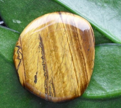 Tygří oko 35x32x6mm — foto 1