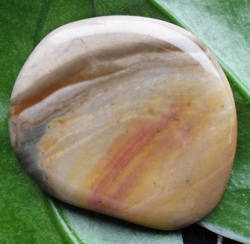 Luxusní jaspis polychrom 45x41x8mm — foto 1