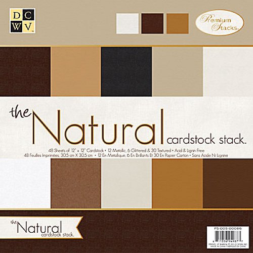 DCWV - NATURAL SOLID 12"x12" 24 ks — foto 1
