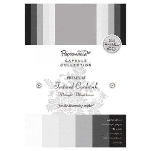 PREMIUM Textured Cardstock A5 - Monochrome — foto 1