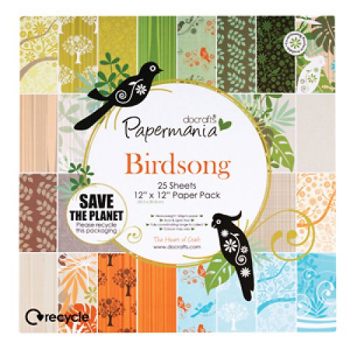 Sada papírů BIRDSONG - 12x12 — foto 1