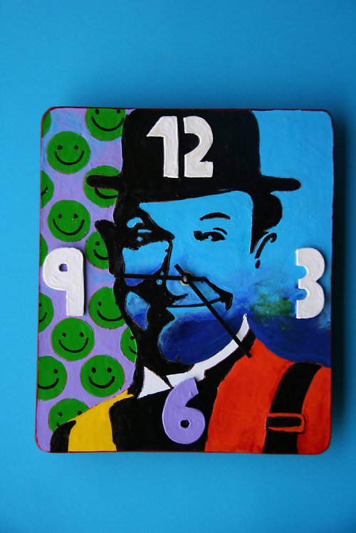 Hodiny Pop Art Laurel — foto 1
