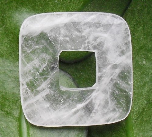 Křišťál donut 35x35mm — foto 1