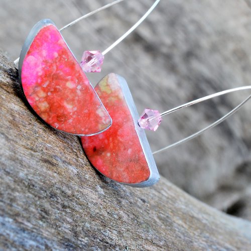 Rose Moon podruhé / náušnice — foto 1