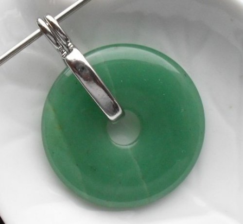 Avanturín donut 30mm — foto 1