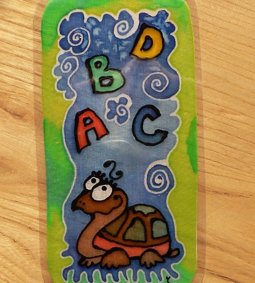 Abc-želví záložka — foto 1