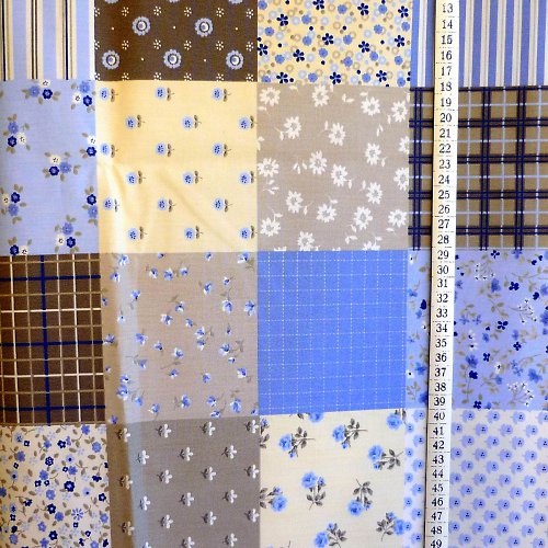 Bavlněná látka patchwork — foto 1