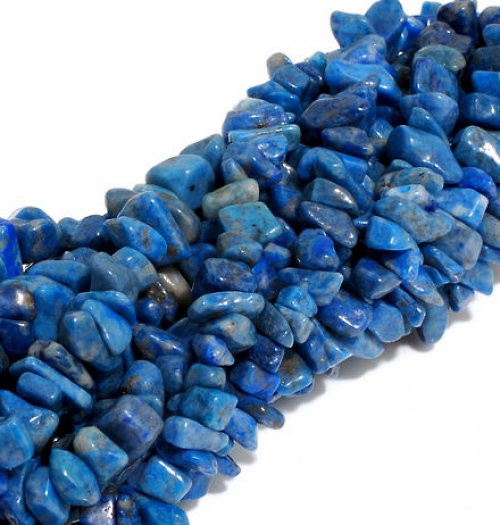 Lapis lazuli - zlomky návlek 84 cm — foto 1