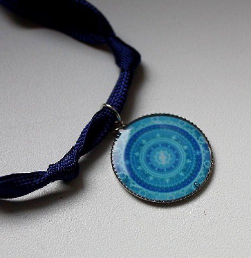 Modrá mandala — foto 1
