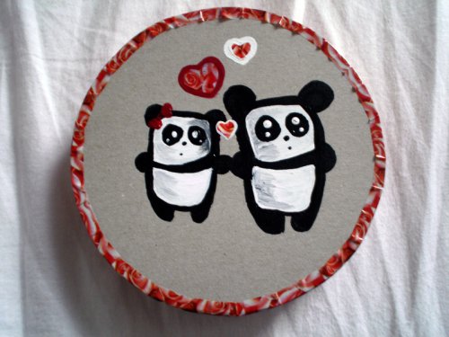 Pandy jsou romantičky! / krabička na tajnosti. — foto 1