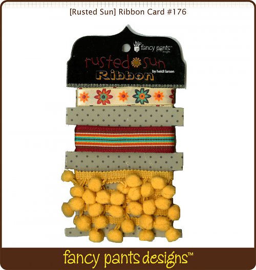 Rusted Sun Ribbon - scrapbook — foto 1