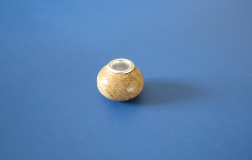 Korálek - jádro stříbro 925 - písčitá - minerální
