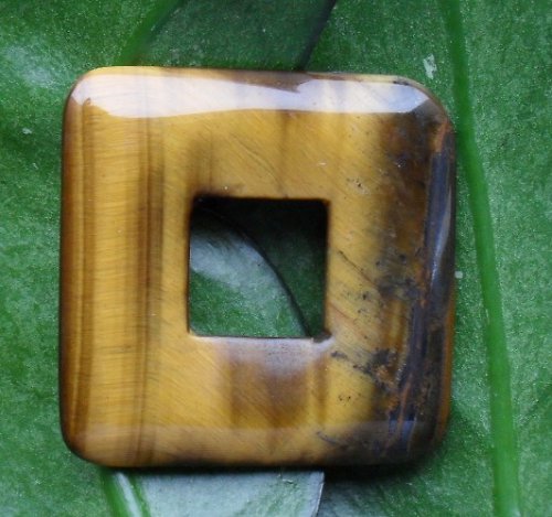 Tygří oko donut 35x35mm — foto 1