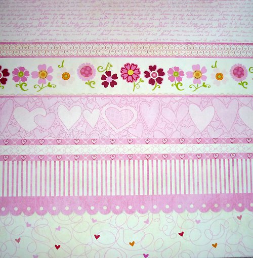 Papír Stripes - kolekce Valentine — foto 1