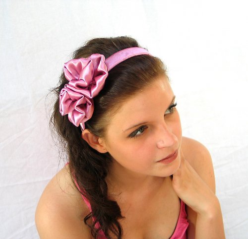 Čelenka : " Violet flowers " — foto 1