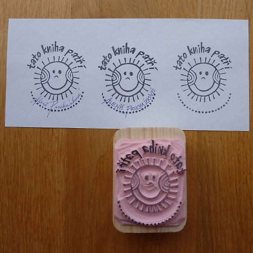 Razítko ex libris — foto 1