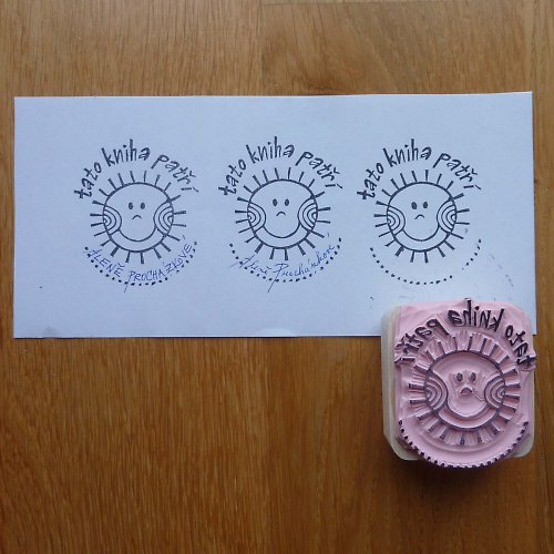 Razítko ex libris — foto 1