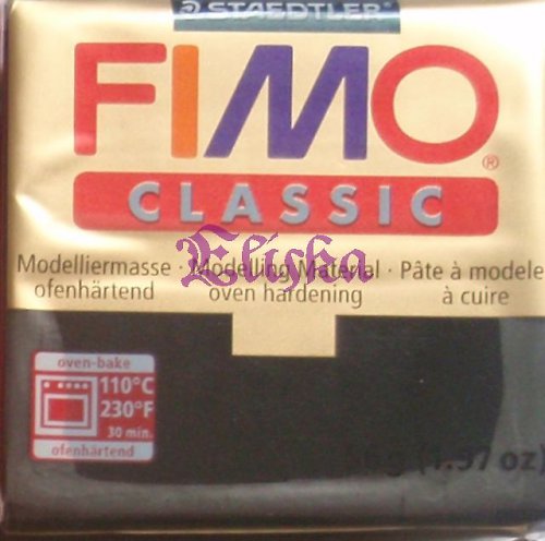 FIMO CLASSIC ČERNÁ 350g + obálky- rezervace — foto 1
