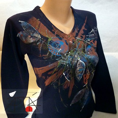 Triko "Listy", M — foto 1