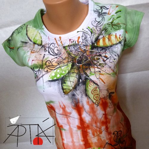 Dámské "LISTY a tiskátka", L — foto 1