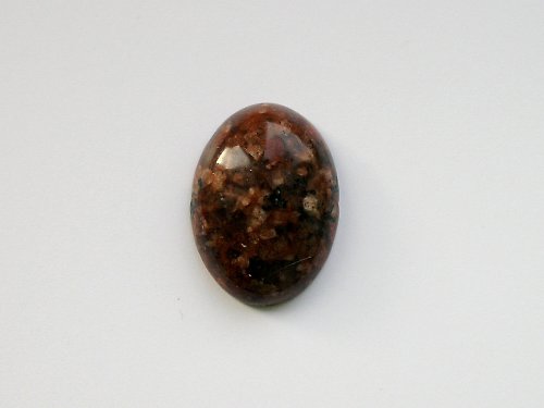 Jaspis kabošon 25x18mm — foto 1