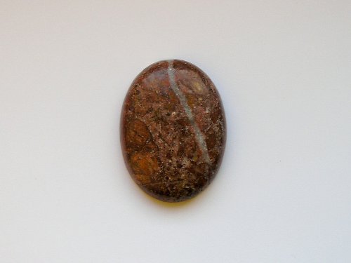 Jaspis kabošon 40x30mm — foto 1
