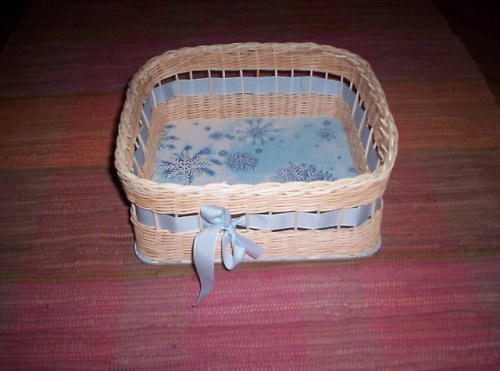 Modrý košík — foto 1