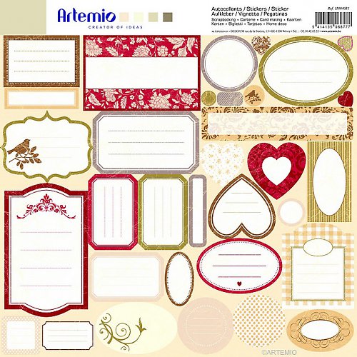 Artemio - WEDDING - samolepky - scrapbook — foto 1