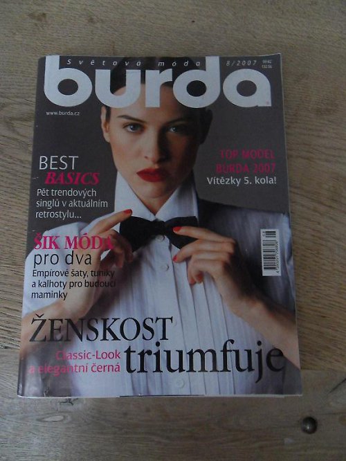 Časopis burda 8/2007 — foto 1