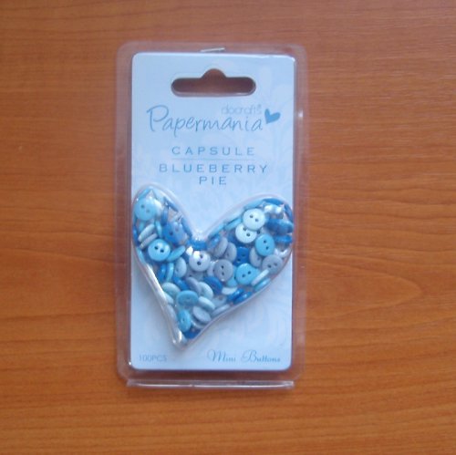 Capsule Blueberry miniknoflíčky — foto 1