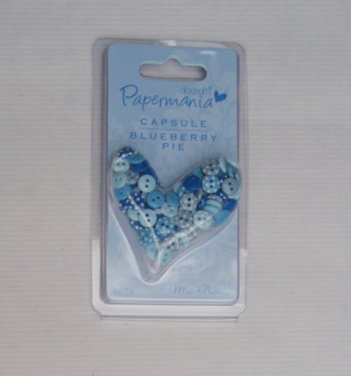 Capsule Blueberry miniknoflíčky puntíkaté — foto 1