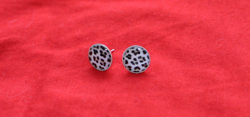 Náušnice-leopardí vzor — foto 1