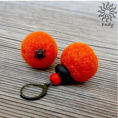 Winter fashion - orange — foto 1