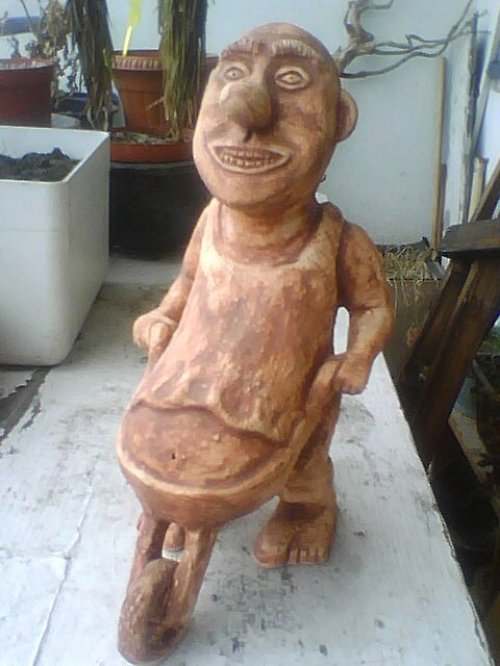 Originální soška - Pupkáč — foto 1