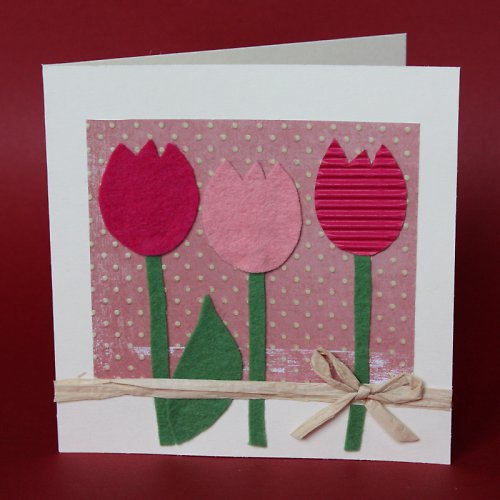 Tulipánky - velikonoční přání — foto 1
