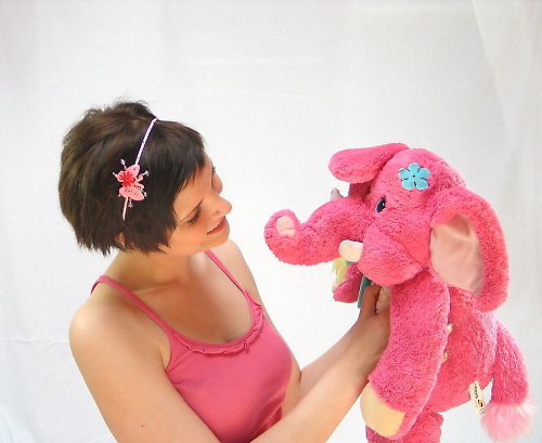 Čelenka : " Pinky butterfly " — foto 1