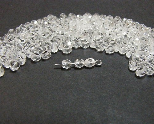 Crystal ohňovky, 4mm, 40 ks v balení — foto 1