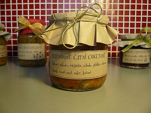 Zeleninové ČATNÍ - CUKETA — foto 1